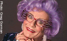 The Dame Edna Treatment