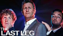 THE LAST LEG recording at Elstree Film Studios