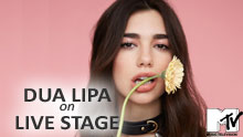 Dua Lipa On Mtv's Live Stage