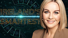 CLAIRE BYRNE hosts IRELANDS SMARTEST at Virgin Media Television Studios in Dublin