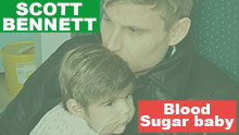 SCOTT BENNETT: BLOOD SUGAR BABY for R4 taping in Sunderland
