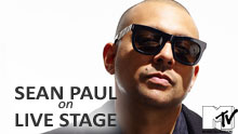 Sean Paul On Mtv's Live Stage