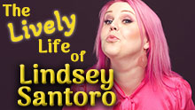 THE LIVELY LIFE OF LINDSEY SANTORO recording in Birmingham for Radio 4