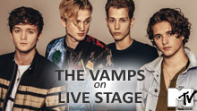 The Vamps On Mtv's Live Stage