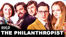 The Cast Of 'The Philanthropist' On Build